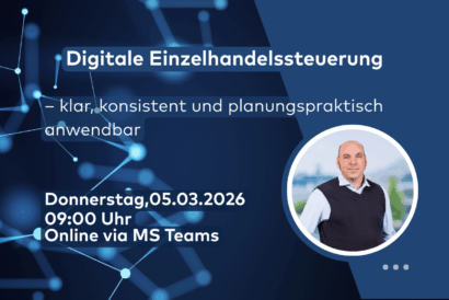 Digitale Einzelhandelssteuerung – klar, konsistent und planungspraktisch anwendbar