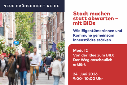 Frühschicht Online | Modul 2 – Von der Idee zum BID