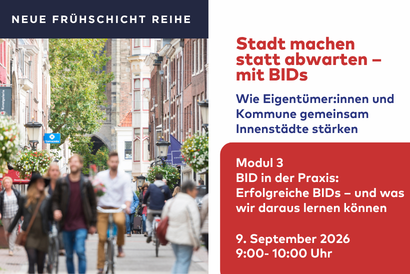 Frühschicht Online | Modul 3 – BID in der Praxis