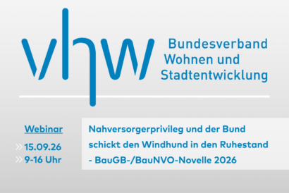 Nahversorgerprivileg und der Bund schickt den Windhund in den Ruhestand – BauGB-/BauNVO-Novelle 2026