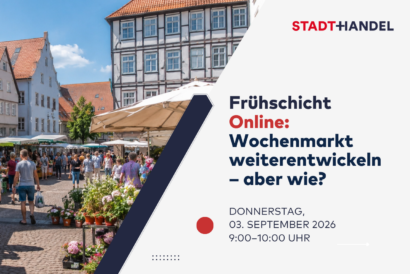 Frühschicht Online | Wochenmarkt weiterentwickeln – aber wie?