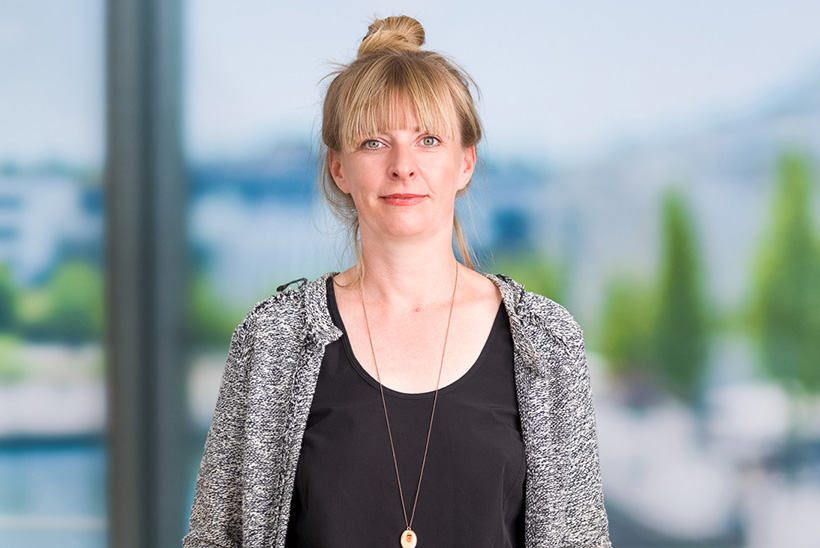 Porträt Anne Kraft, Referentin von Stadt + Handel