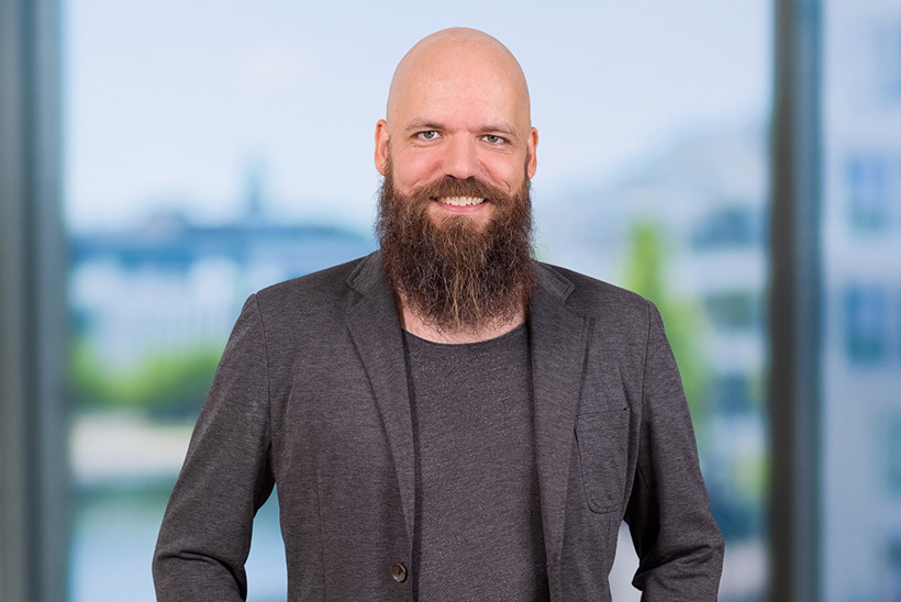 Porträt Jens Nußbaum, Referent von Stadt + Handel