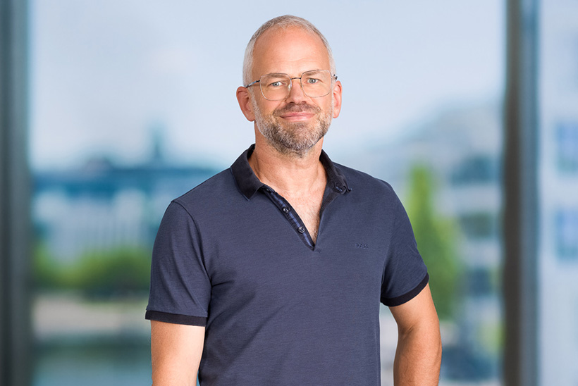Porträt Ralf M. Beckmann, Referent von Stadt + Handel